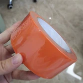 Rouleau de ruban de réparation en PVC Orange, 50mm, 33m, pour bâtiment, plomberie électrique, haute qualité
