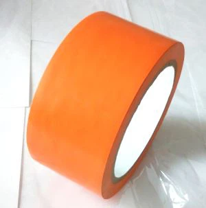Ruban de protection orange en PVC